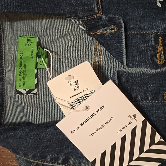 SANDRINE ROSE Denim jacket - Picture 3 of 9